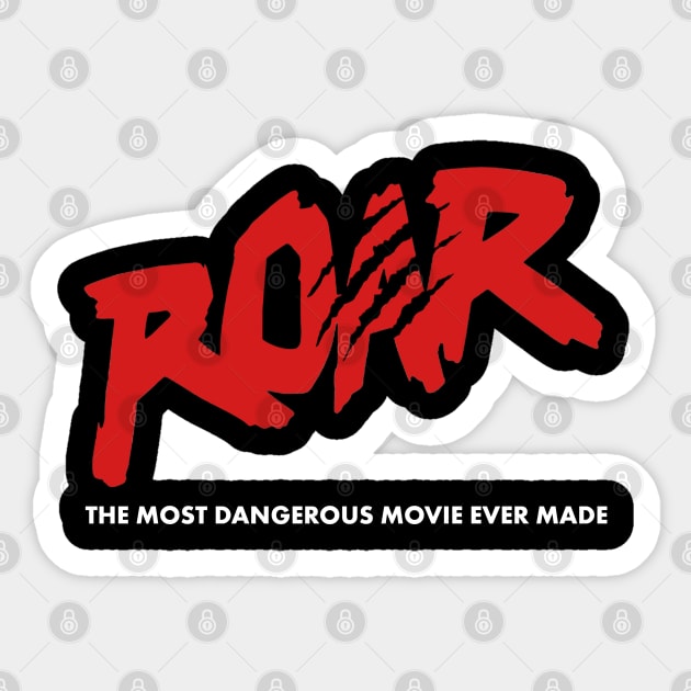 Roar Sticker by TheUnseenPeril